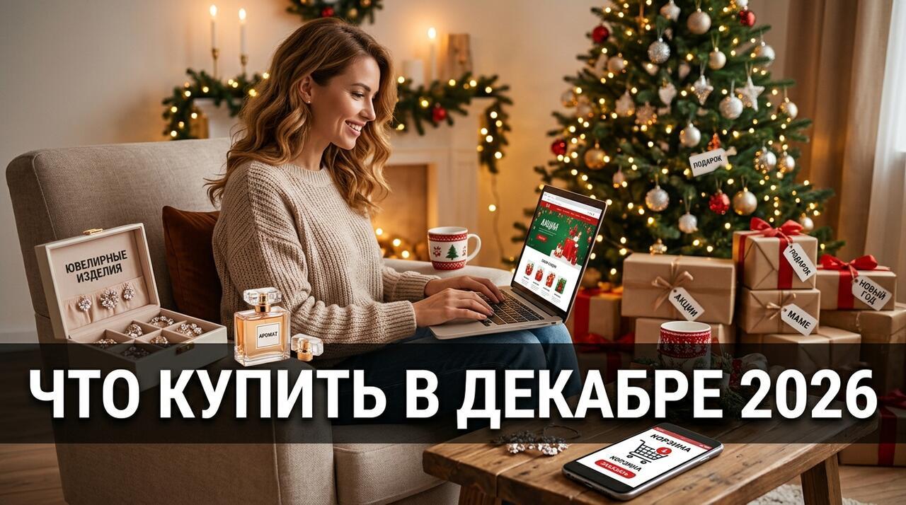 Что купить в декабре 2026: топ выгодных предложений к новогодним праздникам