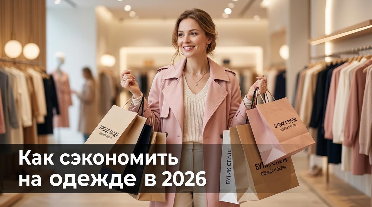 Как сэкономить на одежде в 2026: топ-5 магазинов с лучшими акциями