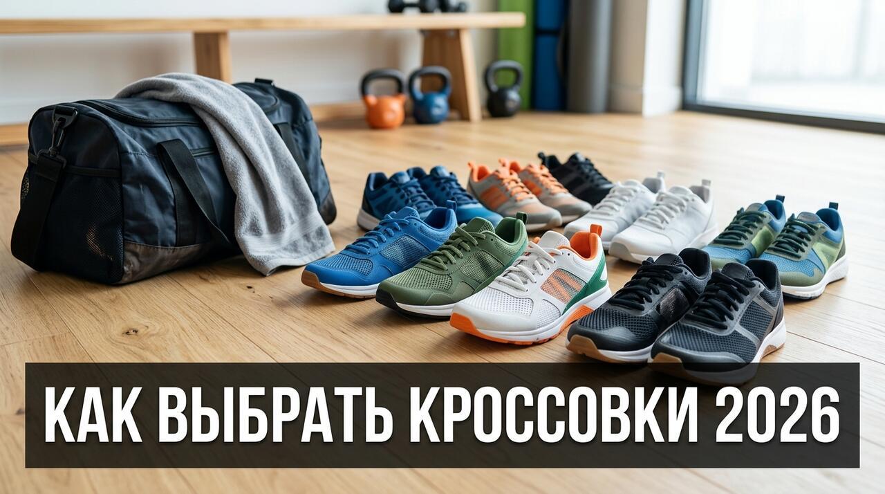 Как выбрать кроссовки в 2026: для бега, зала и на каждый день