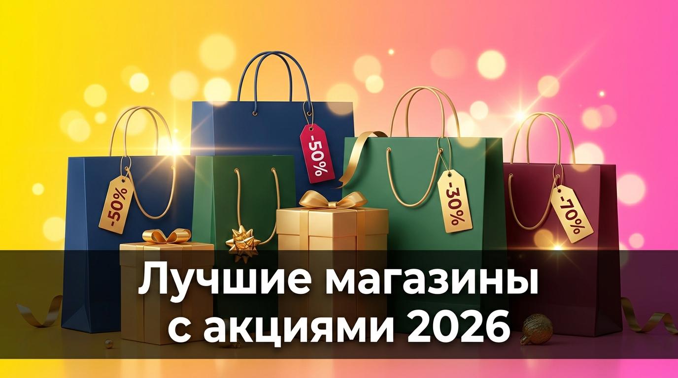 Лучшие магазины с акциями для шопинга в 2026 году: гайд по топ-площадкам