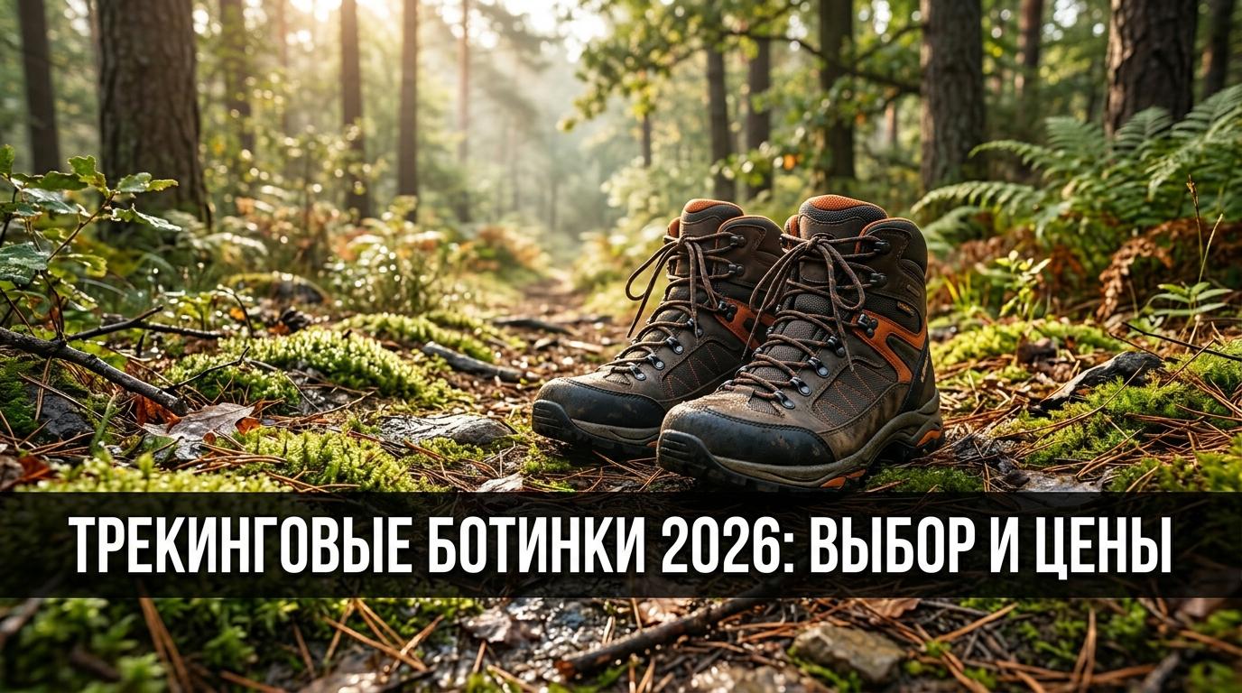 Трекинговые ботинки 2026: как выбрать для похода и где купить дешевле