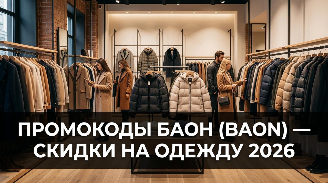 Промокоды Баон (Baon) — где найти рабочие коды на одежду в 2026 году