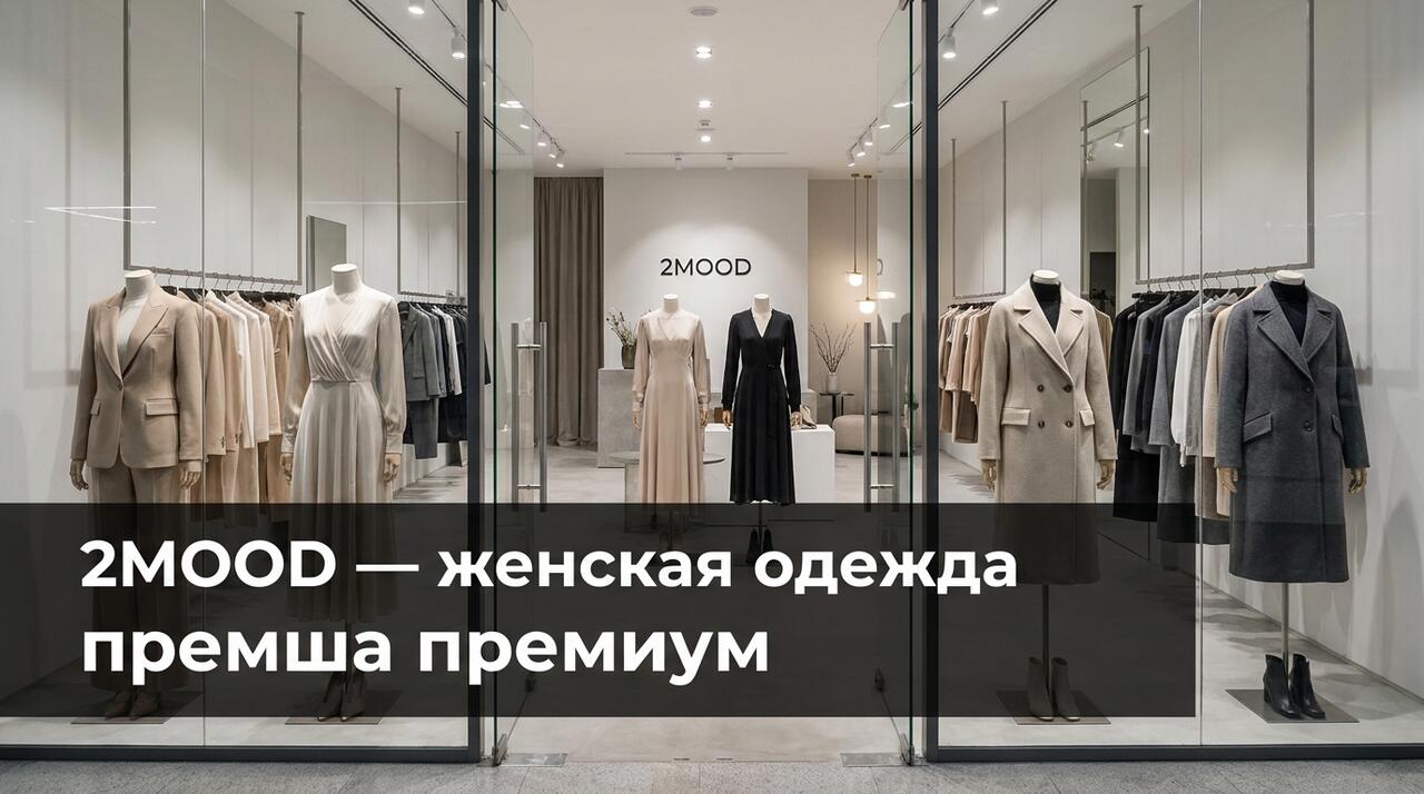 Промокоды 2MOOD — скидки на женскую одежду, обувь и аксессуары российского бренда 2moodstore с доставкой по РФ