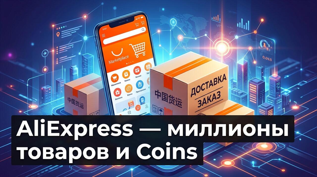 AliExpress Россия — миллионы товаров с СБП, Coins и доставкой за 5 дней