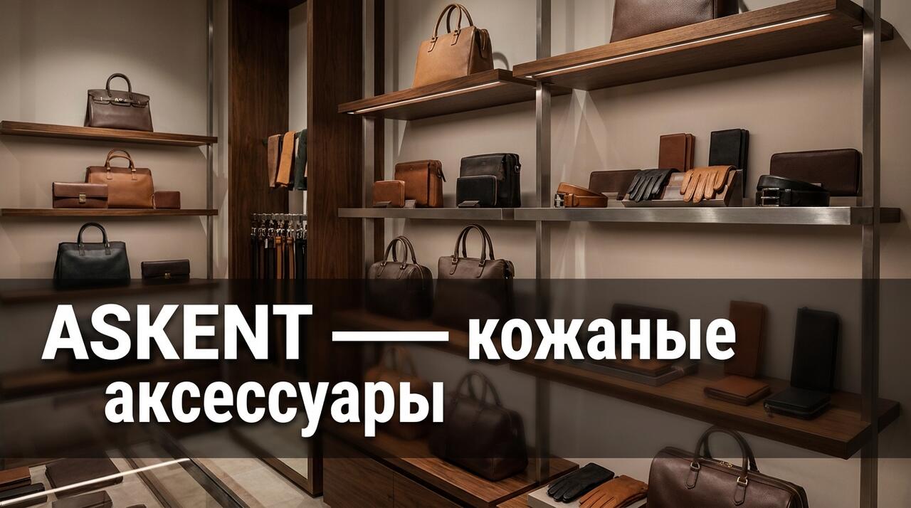 Промокоды ASKENT — скидки на сумки, кошельки и аксессуары из натуральной кожи российского бренда с доставкой по РФ