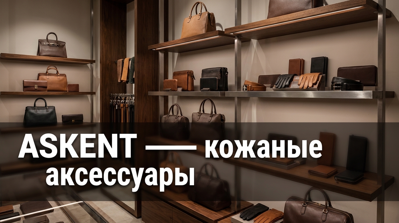 Промокоды ASKENT — скидки на сумки, кошельки и аксессуары из натуральной кожи российского бренда с доставкой по РФ