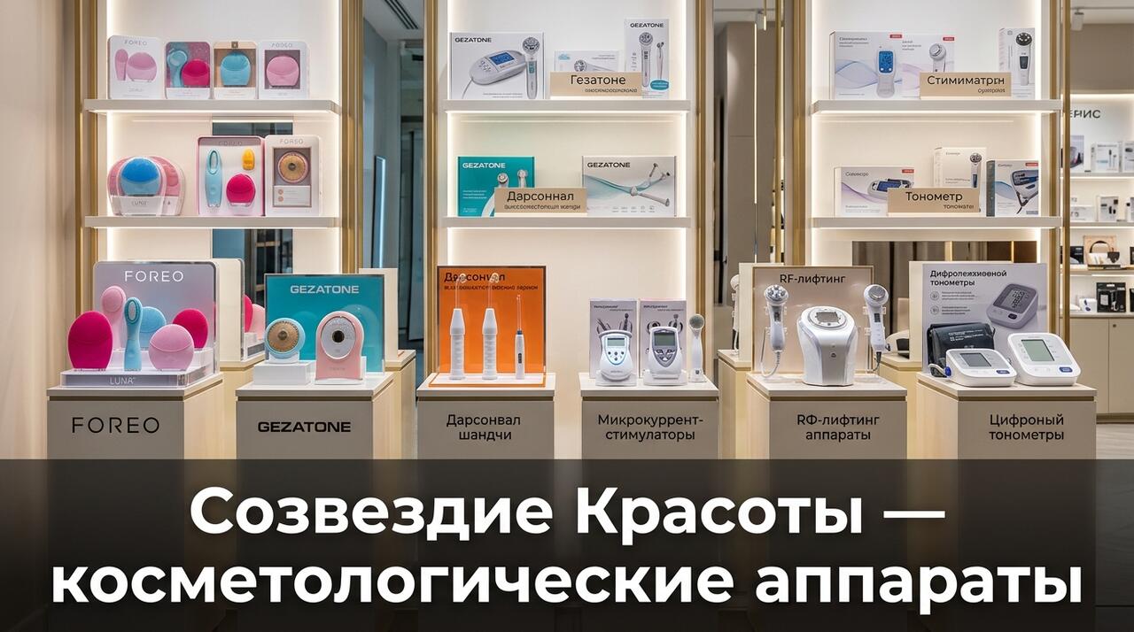 Промокоды Созвездие Красоты (beauty-shop.ru) — косметика, аппараты для лица и тела, бренды Foreo, Gezatone, Beurer со скидкой