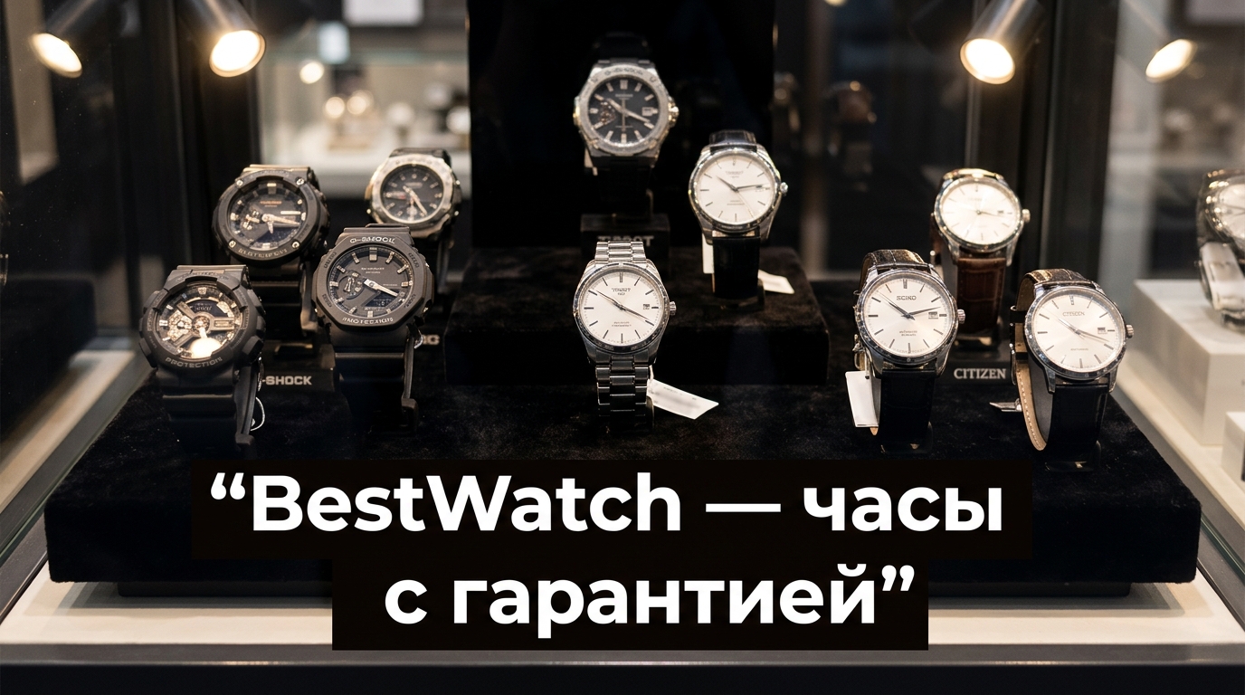 Промокоды BestWatch на наручные часы Casio, Tissot, Seiko, Citizen и Orient — официальный интернет-магазин 50 000 моделей со скидкой