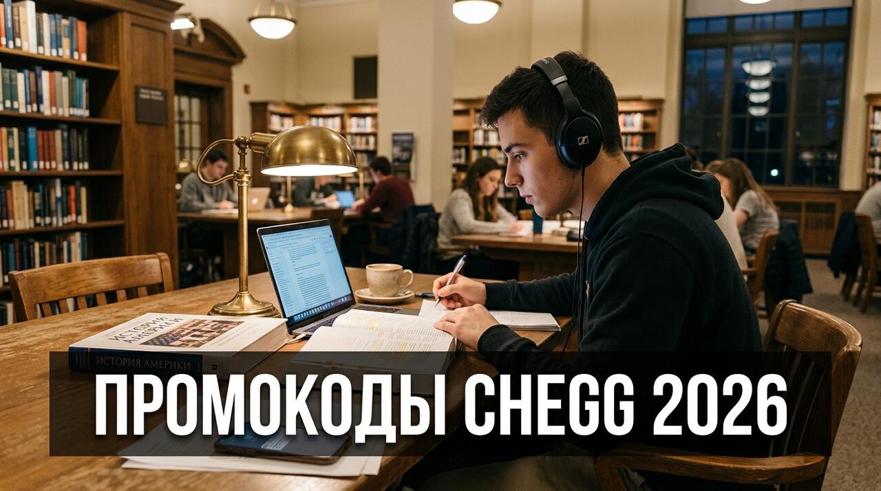 chegg — обзор магазина и промокоды