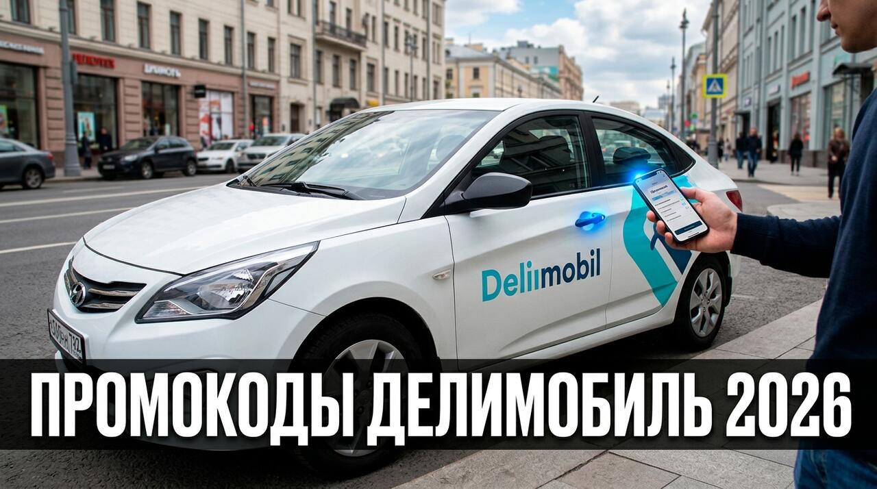 Делимобиль — каршеринг в 15+ городах России