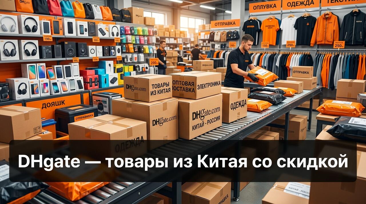 DHgate — китайский B2B/B2C-маркетплейс: 31 млн покупателей, 32 млн товаров, 220+ стран