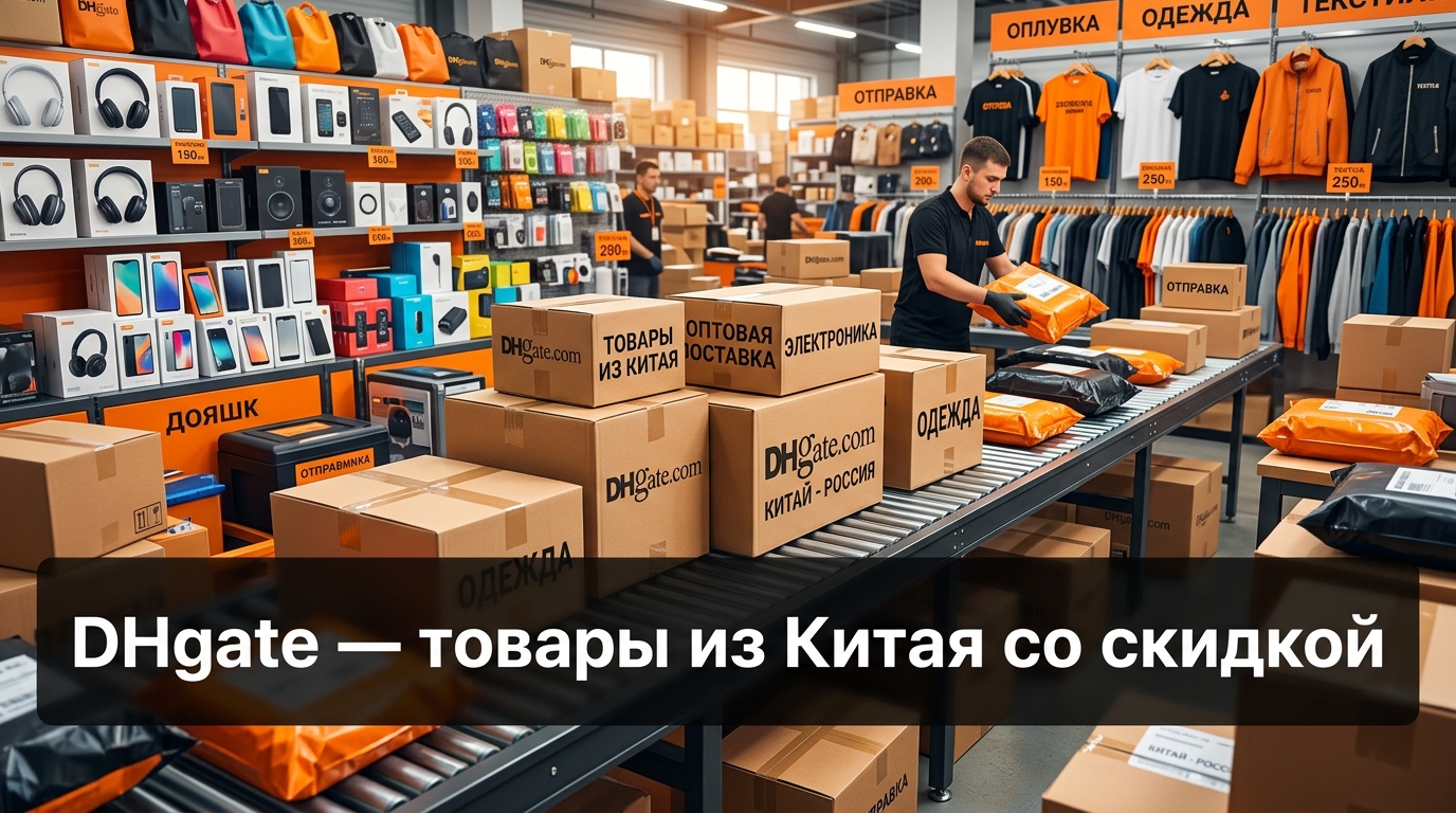 DHgate — китайский B2B/B2C-маркетплейс: 31 млн покупателей, 32 млн товаров, 220+ стран