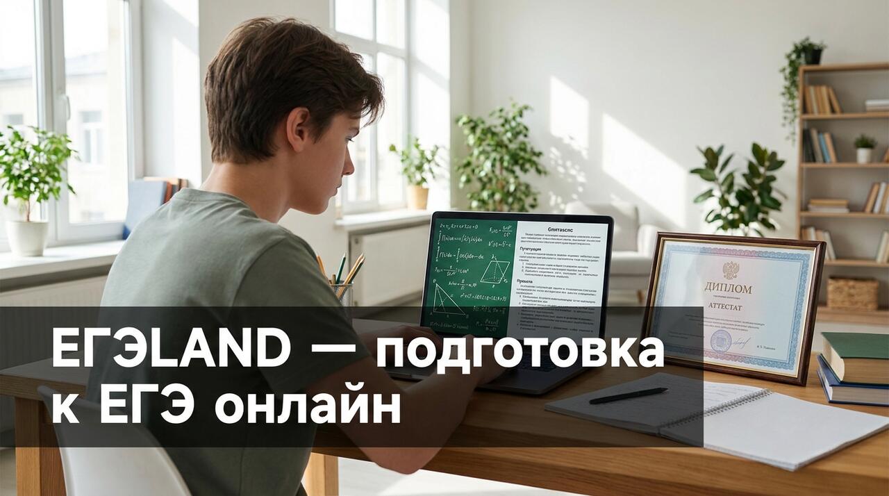 Промокоды ЕГЭLAND — скидки на курсы подготовки к ЕГЭ и ОГЭ онлайн с возвратом по налоговому вычету