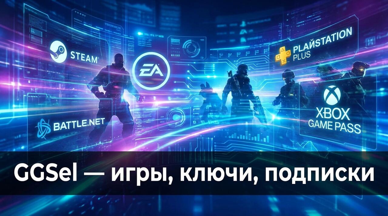 Промокоды ГГсел: ключи Steam, подписки, цифровые товары и игры со скидкой на Rukodi