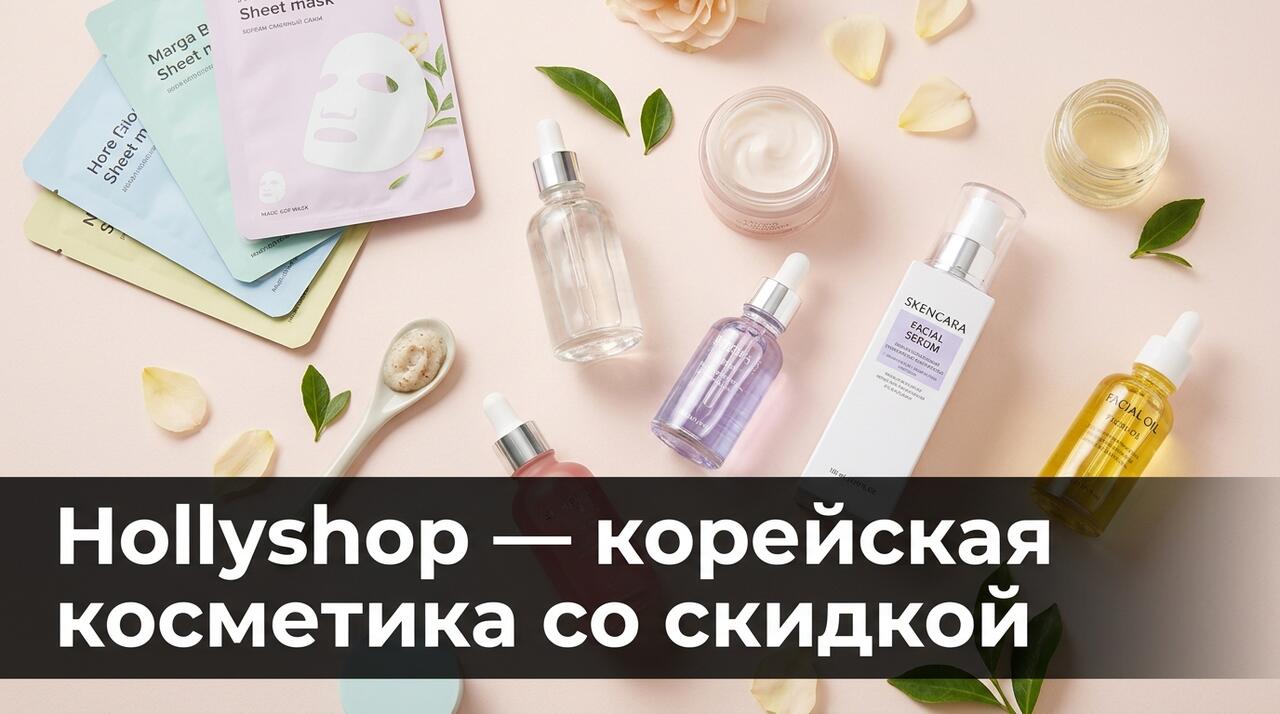 Hollyshop — корейская косметика k-beauty: 9000+ товаров, 350+ брендов