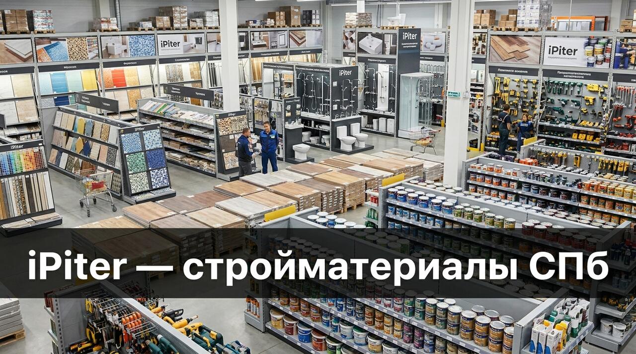 Промокоды АйПитер: стройматериалы, инструменты и сантехника со скидкой на Rukodi