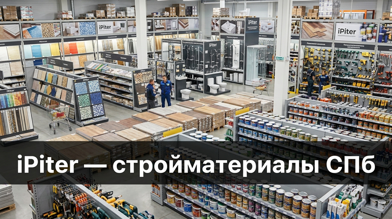 Промокоды АйПитер: стройматериалы, инструменты и сантехника со скидкой на Rukodi