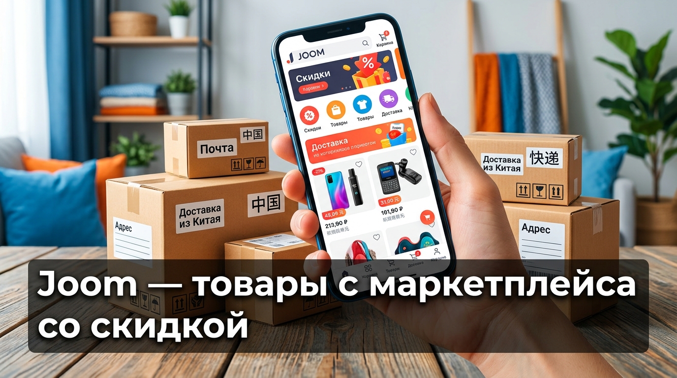 Joom — маркетплейс из Лиссабона: товары из Китая, Турции, Европы со скидкой