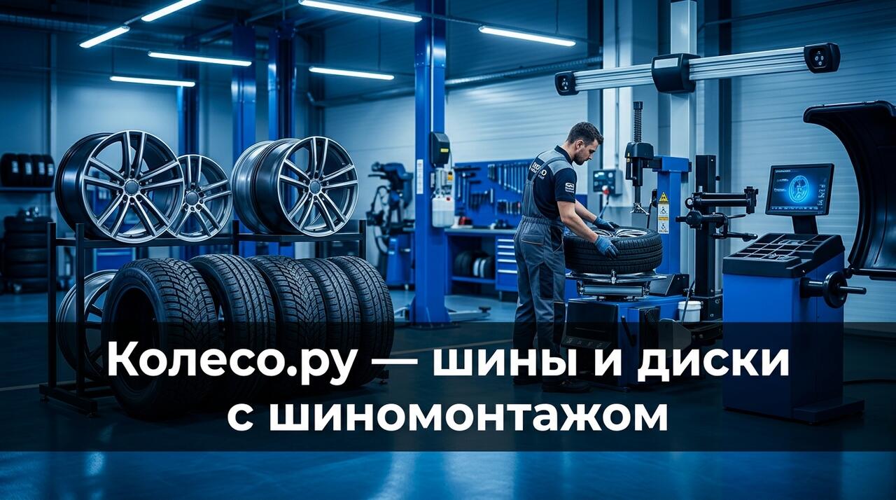 Колесо.ру — шины, диски и шиномонтаж: 120+ центров в 40 городах