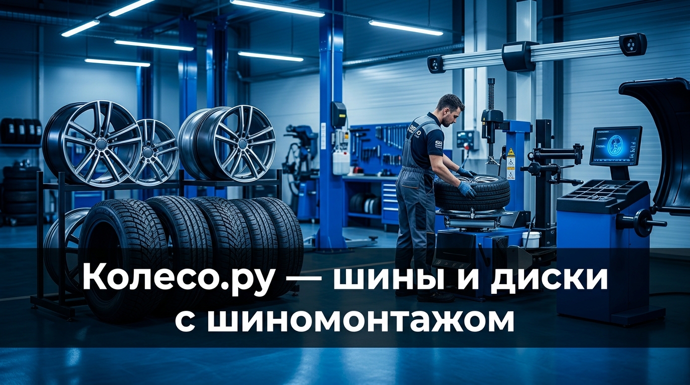 Колесо.ру — шины, диски и шиномонтаж: 120+ центров в 40 городах