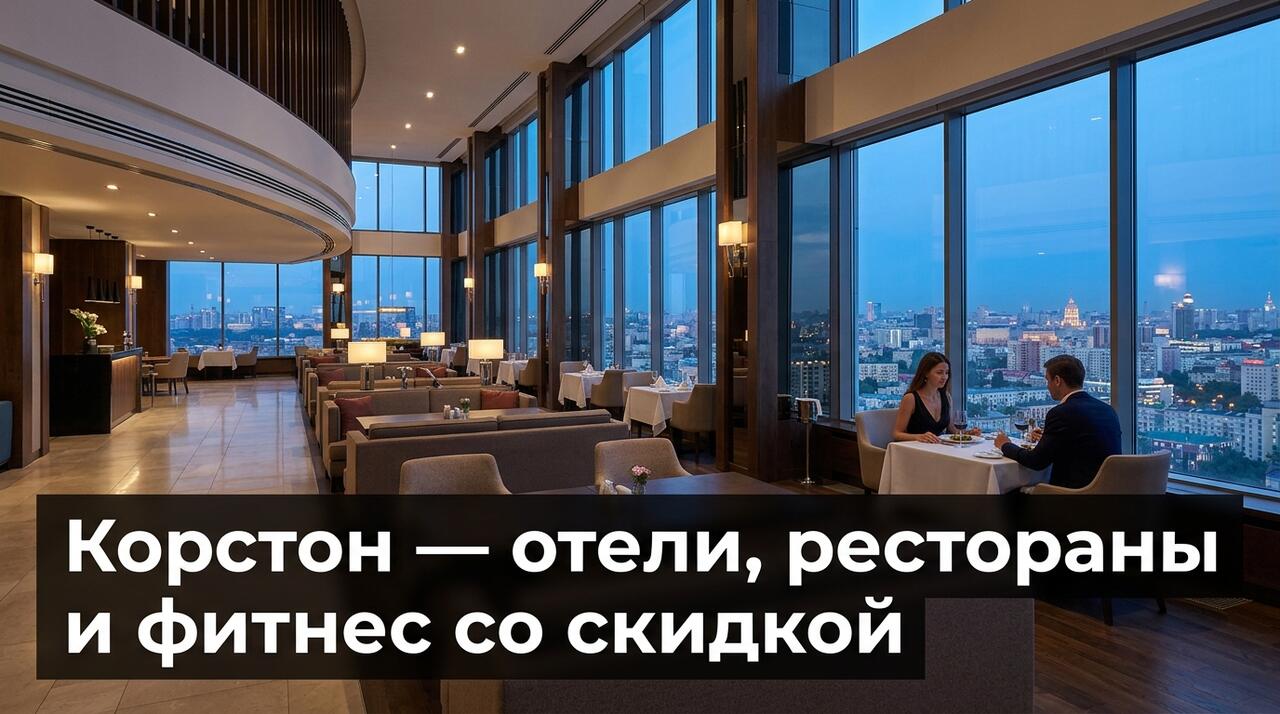 Korston — отели Royal/Tower в Казани и Серпухов: проживание, рестораны, шопинг, кэшбэк до 10%