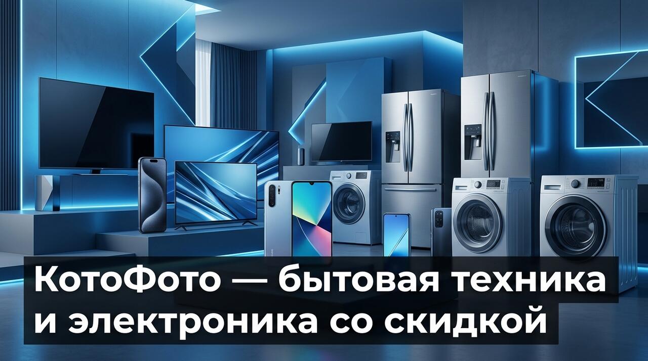 КотоФото — бытовая техника и электроника на Дальнем Востоке: 6 регионов, рассрочка 0%