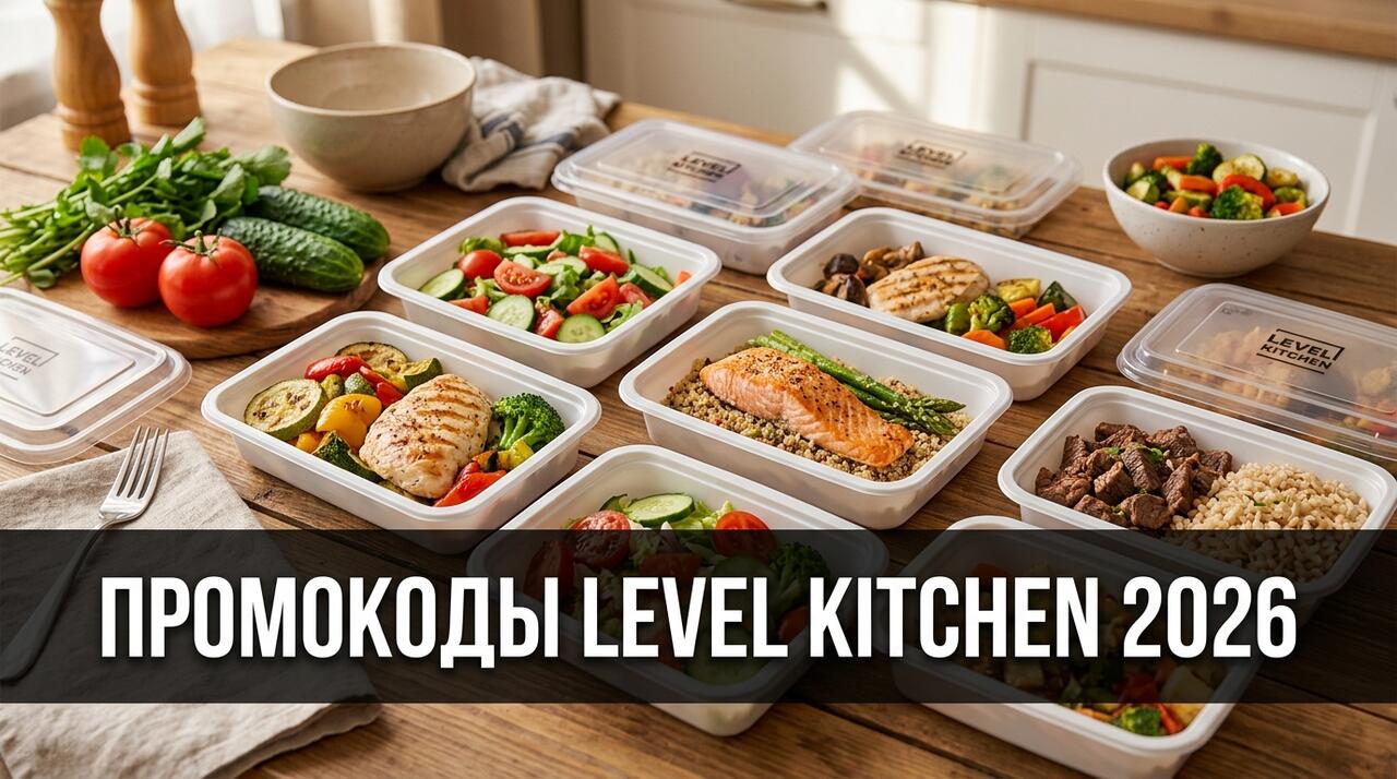 Level Kitchen — доставка готового рациона на день: 5 программ от 625 ₽