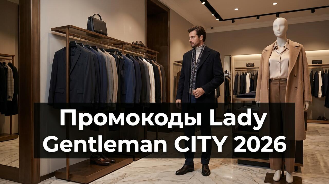 Lady & Gentleman CITY — обзор магазина и промокоды