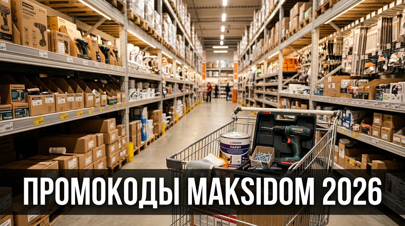 maksidom — обзор магазина и промокоды