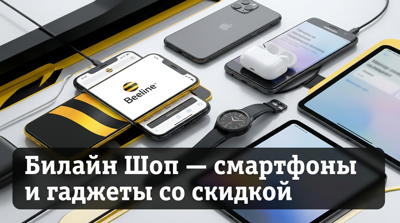 Билайн Москва Шоп — смартфоны, гаджеты, рассрочка 0-0-24 от телеком-оператора