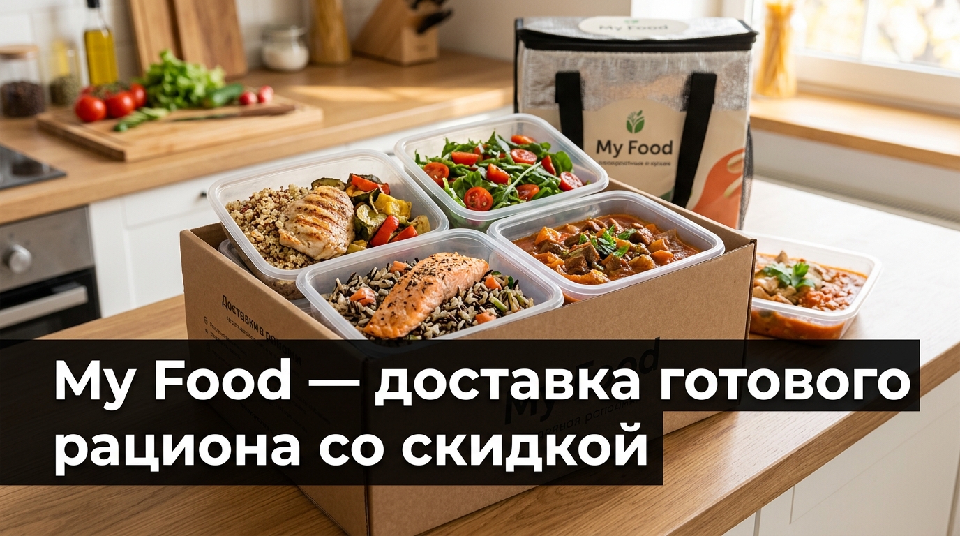 Май Фуд (m-food.ru) — доставка готового рациона: 25+ городов РФ, FSCC 22000, freeze-функция