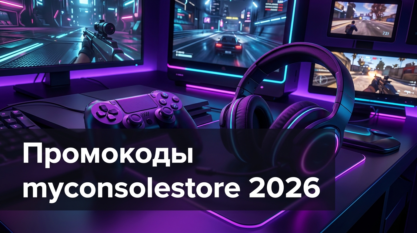 myconsolestore — обзор магазина и промокоды