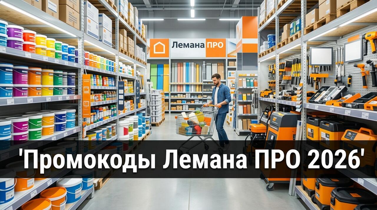 Промокоды Лемана ПРО 2026 — скидки на ремонт и строительные материалы