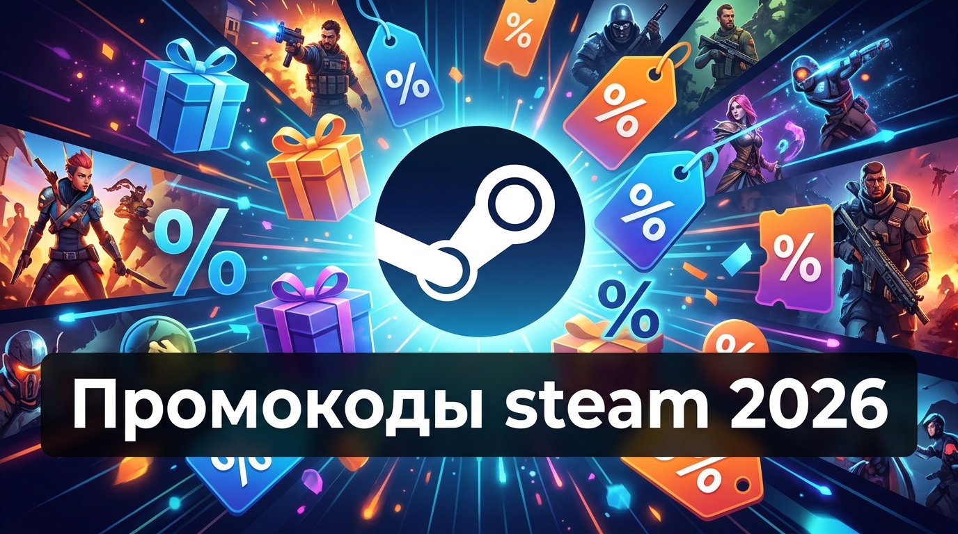 steam — обзор магазина и промокоды