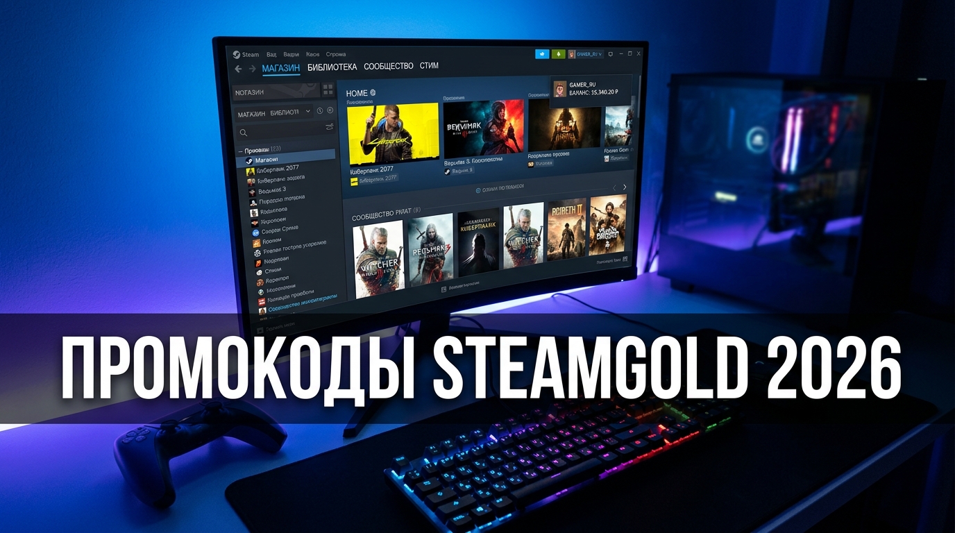 steamgold — обзор магазина и промокоды