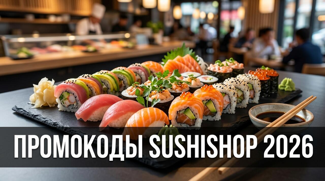sushishop — обзор магазина и промокоды