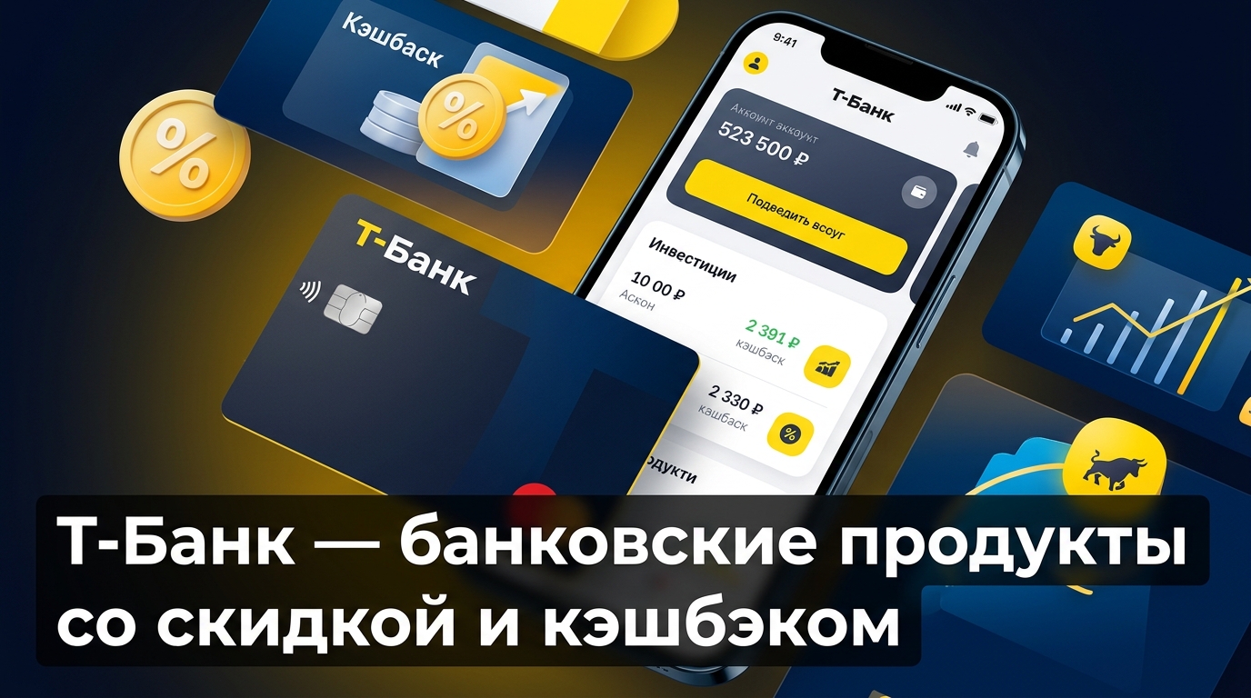 Т-Банк — финансовая экосистема №1: карты, инвестиции, страхование, путешествия