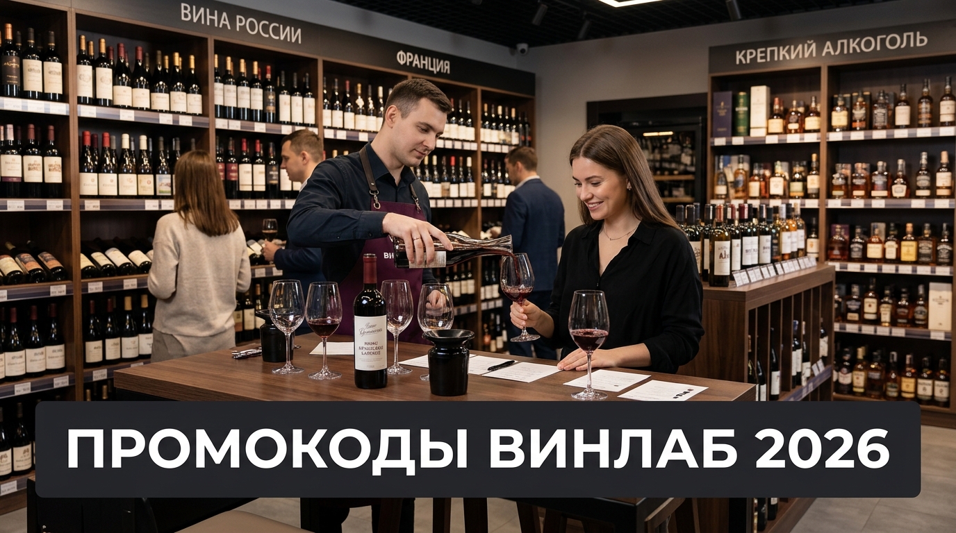 Винлаб (Winelab) — алкомаркет с винами, виски, коньяком и шампанским
