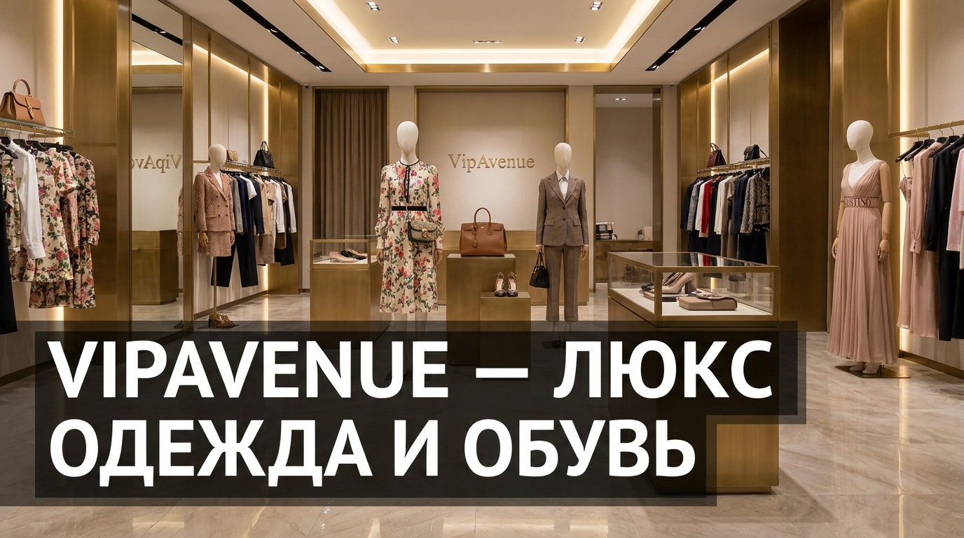 Промокоды VipAvenue — скидки на премиум одежду, обувь и аксессуары более 1000 европейских и российских брендов