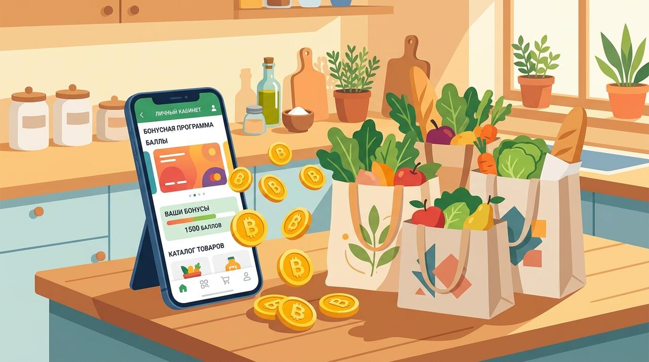 Программа лояльности ВкусВилл — бонусная карта и накопление баллов в приложении