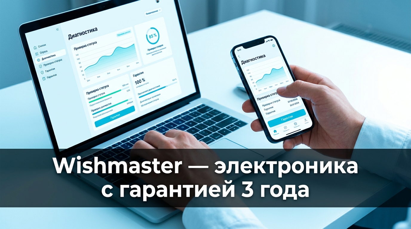 Wishmaster.me — электроника с 3-летней гарантией: смартфоны, ноутбуки, осмотр до оплаты