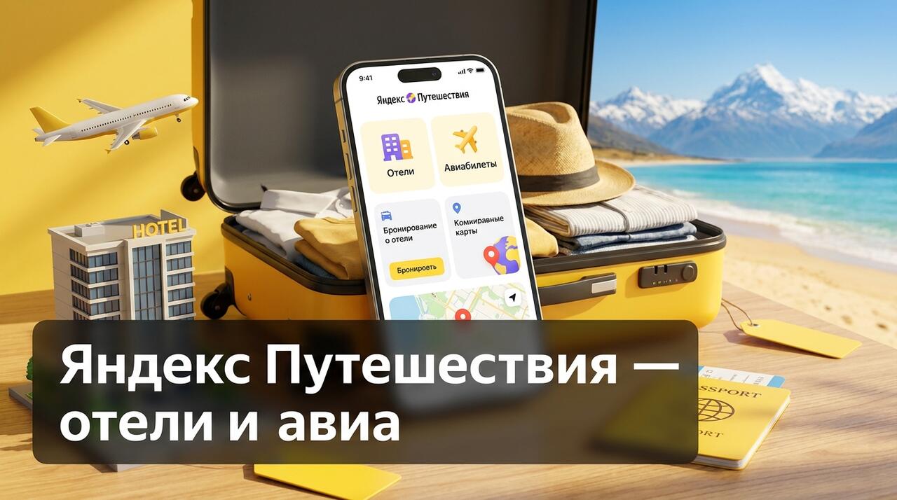 Промокоды Яндекс Путешествия — кешбэк до 20% Плюсом на отели, авиабилеты и ж/д по России и миру