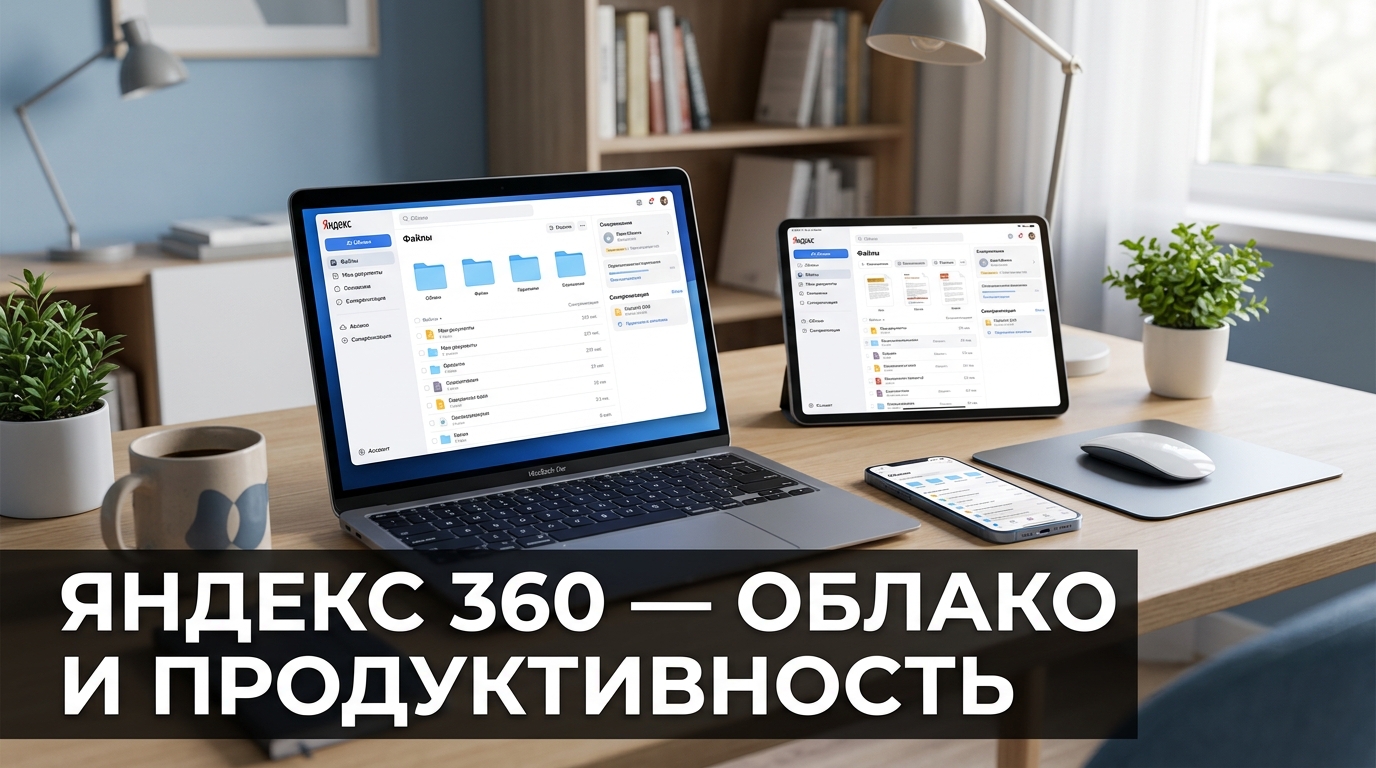 Яндекс 360 — облачная подписка: почта, диск, офис, телемост