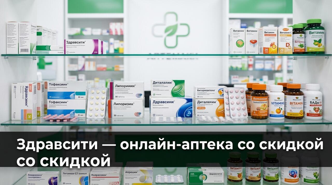 Zdravcity — онлайн-аптека от ГК Протек: 36 500 аптек в 83 регионах РФ